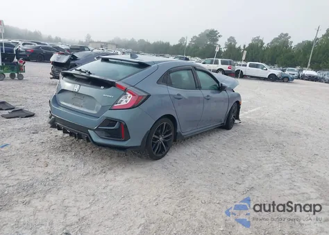 2020 Honda Civic Sport z USA, uszkodzony, nr VIN SHHFK7H48LU202013